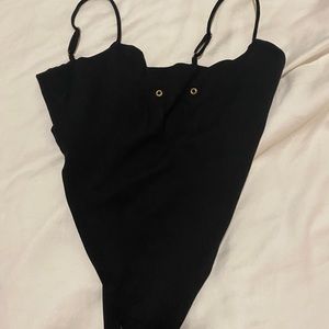 Hours Medium Thong Bodysuit Tank